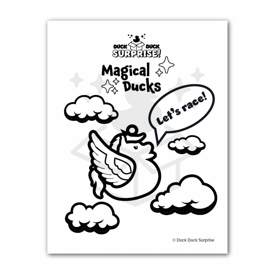 Duck Duck Surprise! Magical Ducks Flock 1 Galewing the Flying Horse Duck