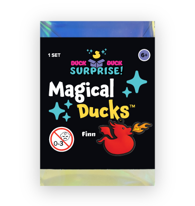 Duck Duck Surprise! Magical Ducks Mystery Blind Box Rubber Duck Charm Packaging